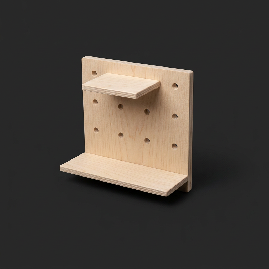 Neat Nest™ Modular Grid Wall Pegboard Organizer
